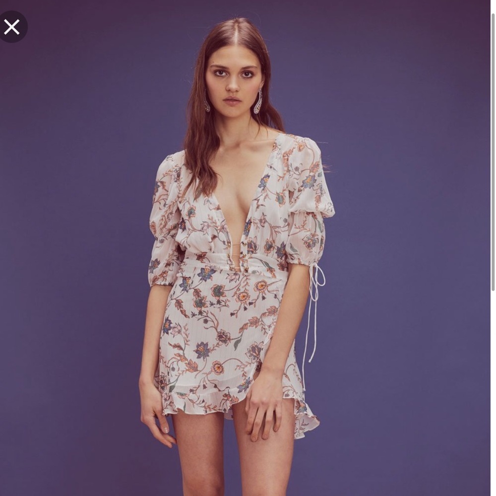 For Love & Lemons Elyse Mini Dress